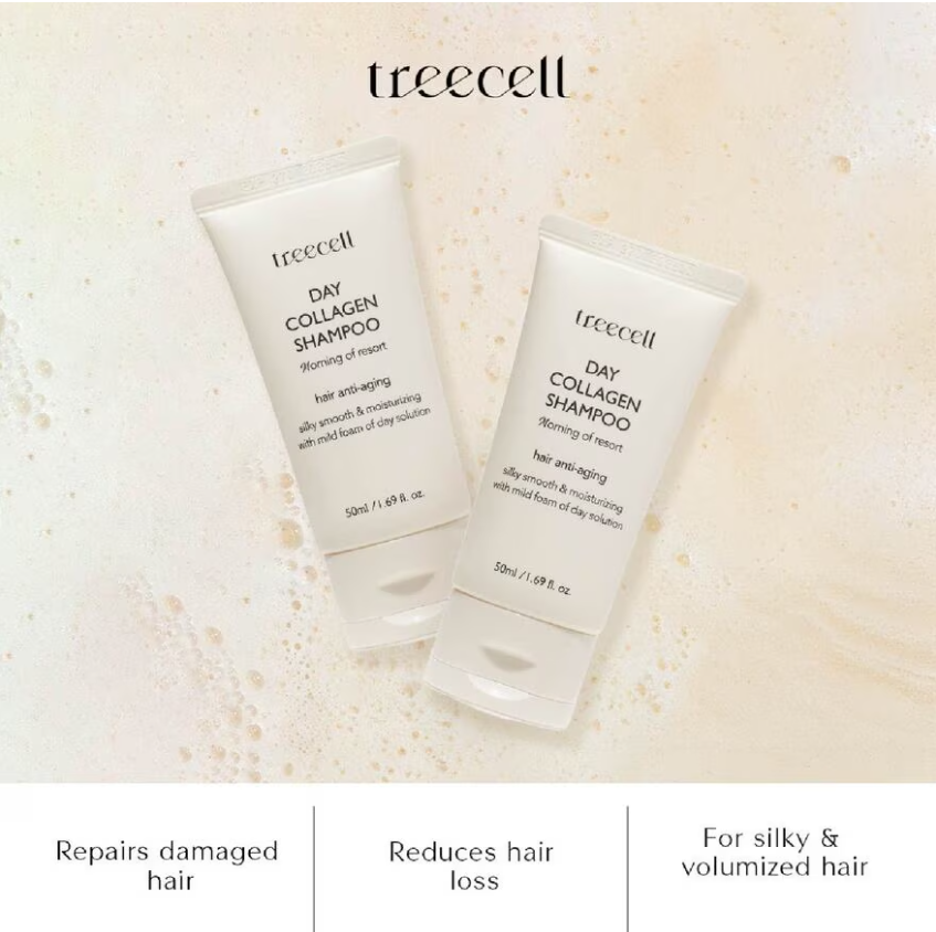 TREECELL Day Collagen Shampoo Morning Of Resort 50ml - Image 2