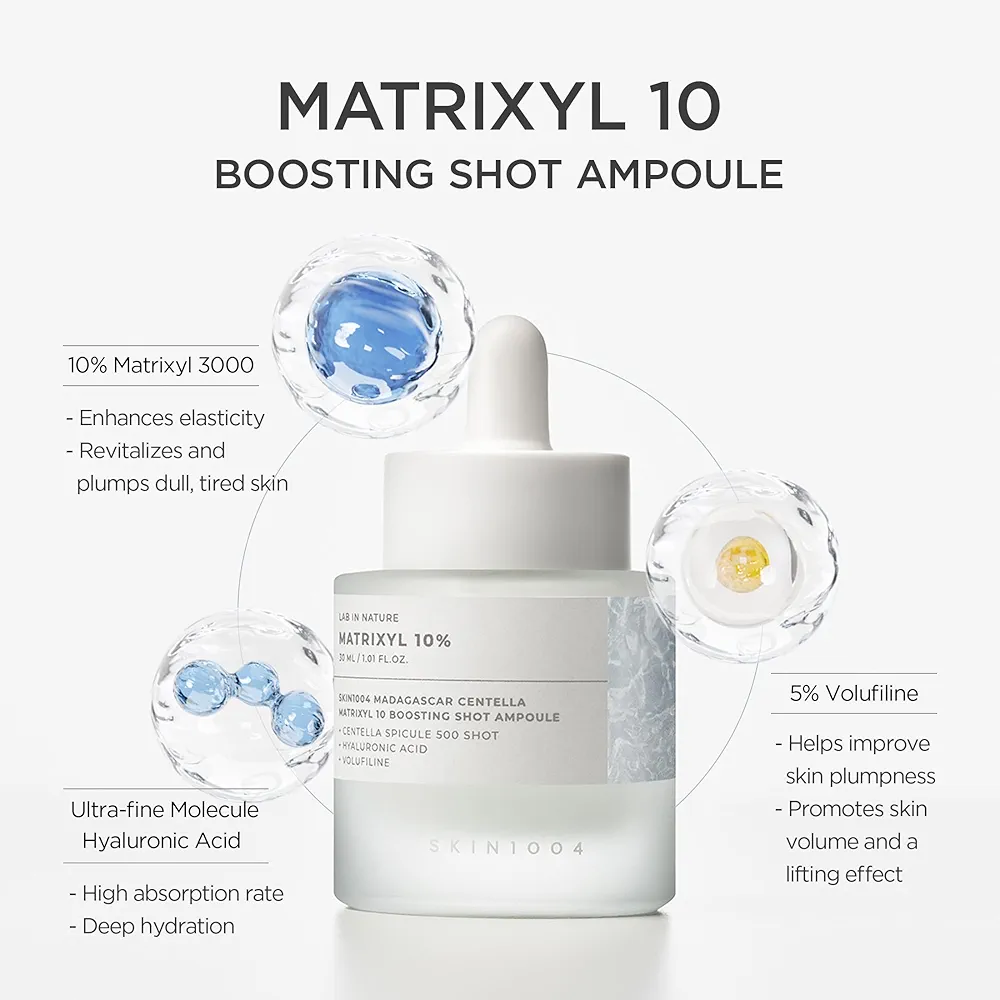 SKIN1004 Madagascar Centella Matrixyl 10 Boosting Shot Ampoule 30ml - Image 2