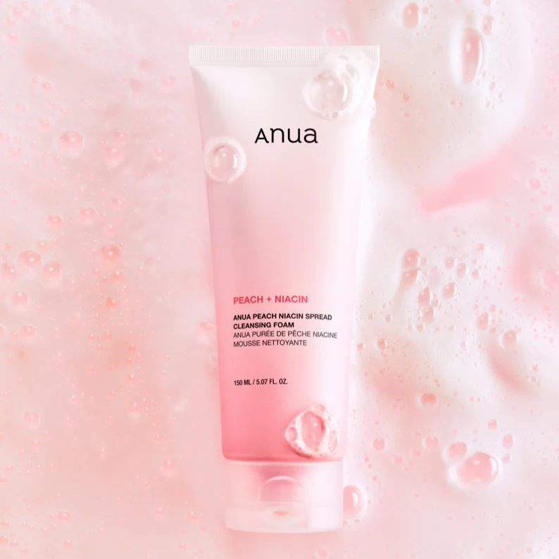 ANUA Peach Niacin Spread Cleansing Foam 150ml - Image 4