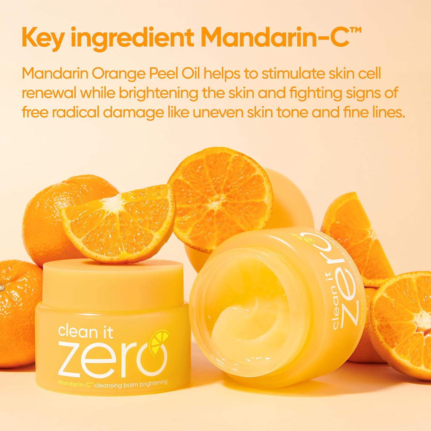 BANILA CO Clean It Zero Mandarin-C Brightening Cleansing Balm 100ml - Image 4