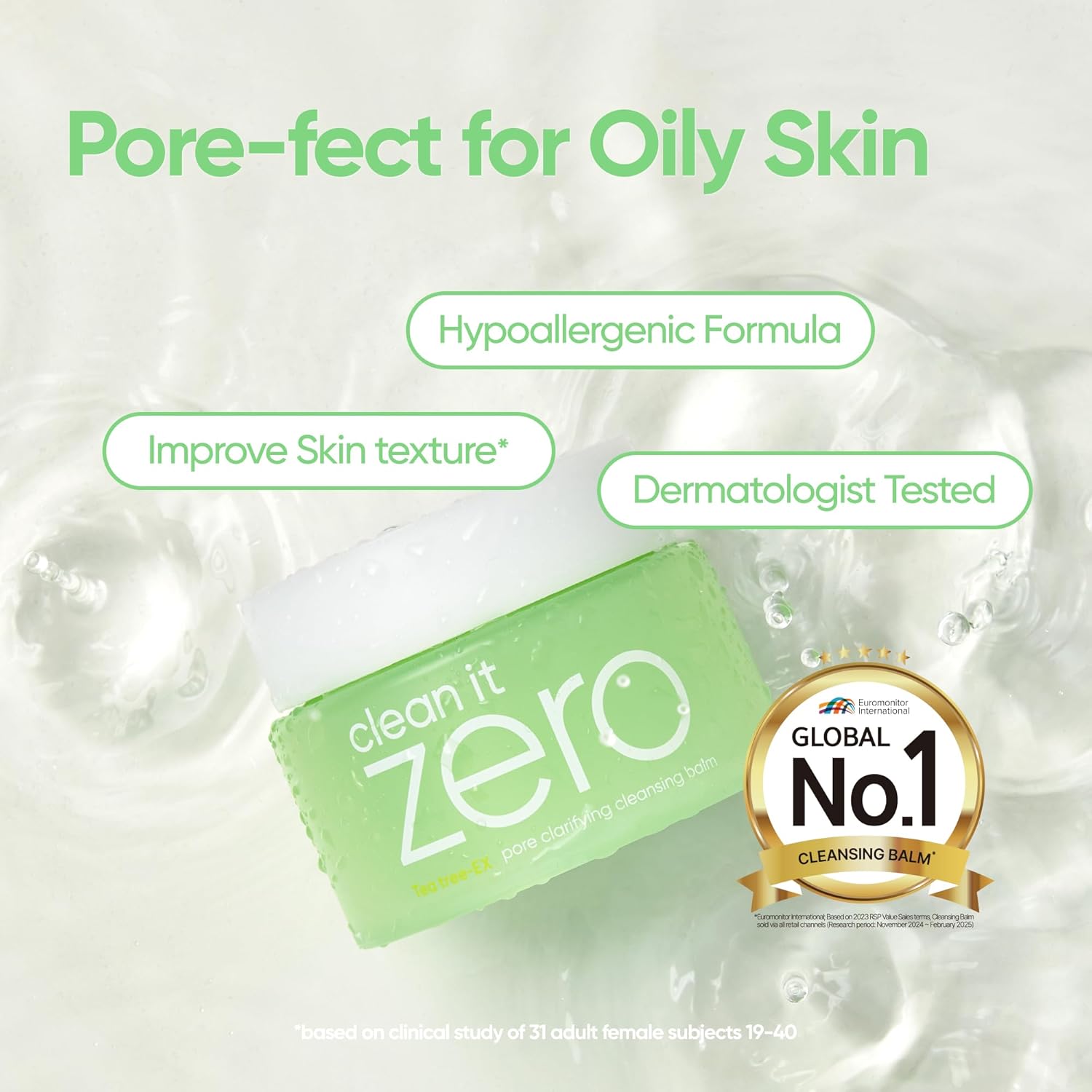 BANILA CO Clean It Zero Tea Tree-EX Pore Clarifying Cleansing Balm 100ml - Image 2