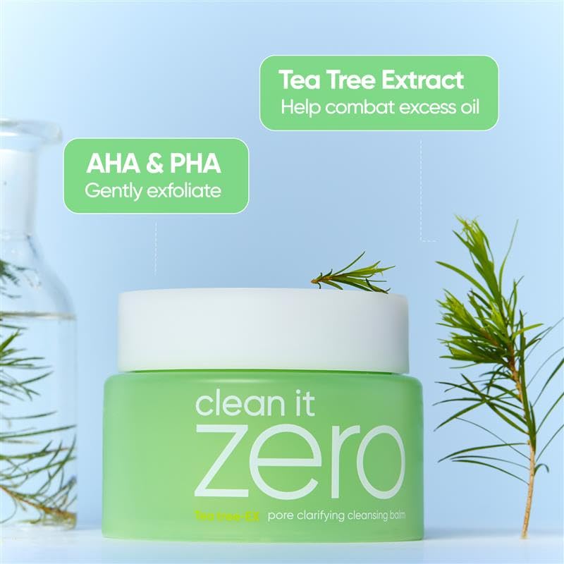 BANILA CO Clean It Zero Tea Tree-EX Pore Clarifying Cleansing Balm 100ml - Image 3