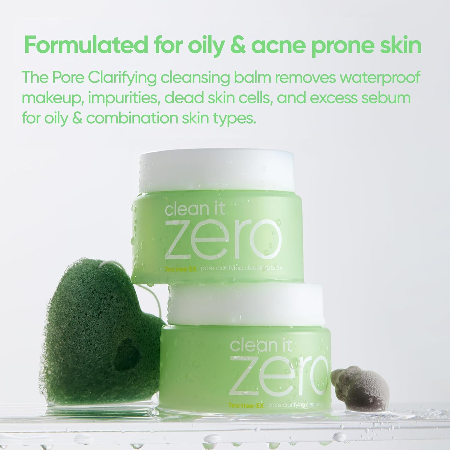 BANILA CO Clean It Zero Tea Tree-EX Pore Clarifying Cleansing Balm 100ml - Image 4
