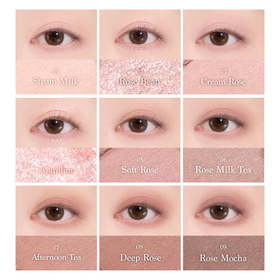 DASIQUE Shadow Palette #27 Rose Milk Tea - Image 5