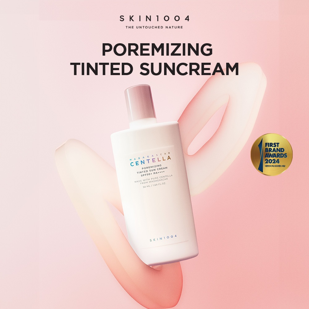 SKIN1004 Madagascar Centella Poremizing Tinted Sun Cream #Natural Beige Spf 50+ PA++++ 50ml - Image 5
