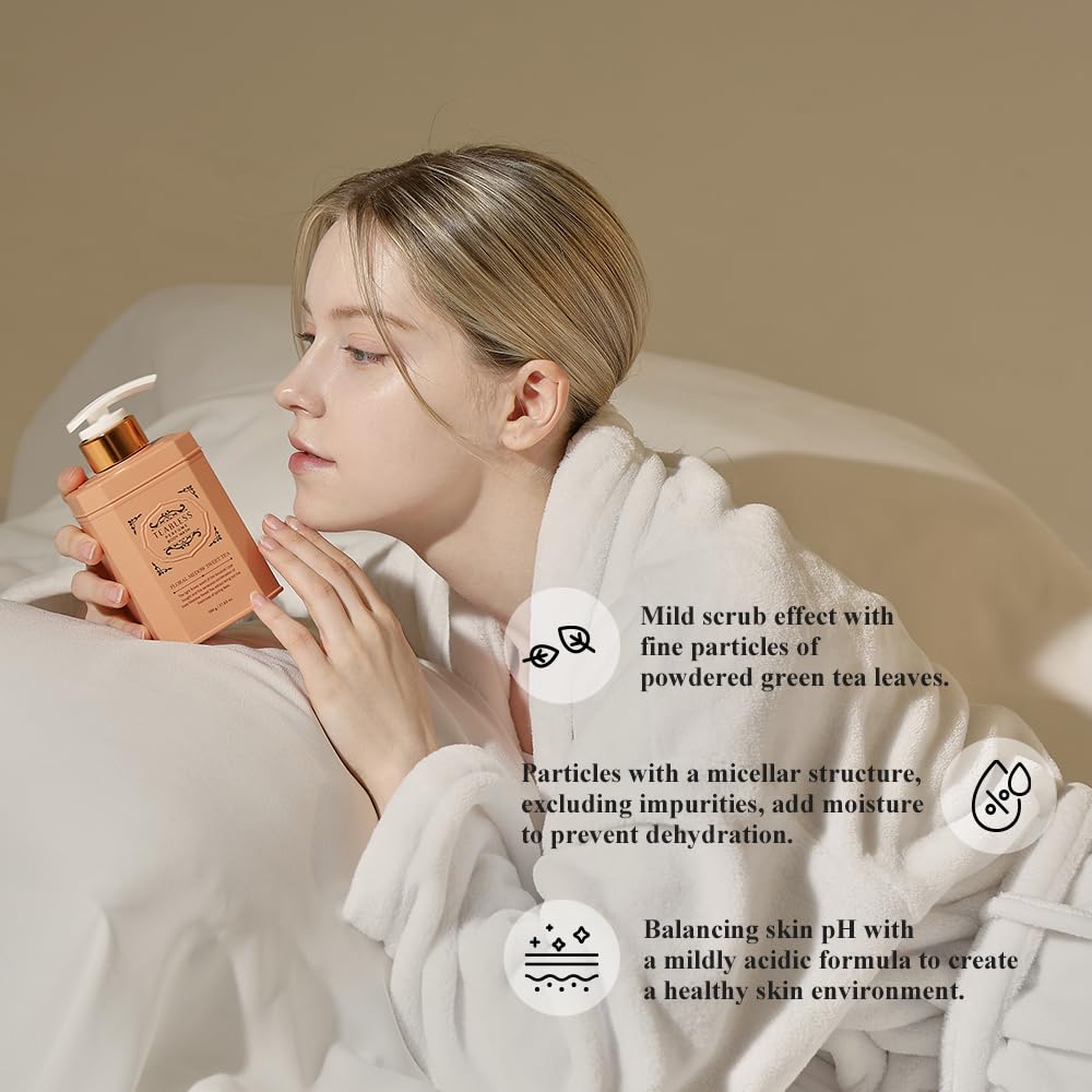 TEABLESS Perfume Body Wash #Floral Meadowsweet Tea 500g - Image 5