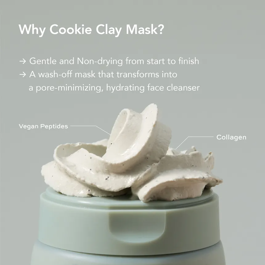WHIPPED Mugtree Vegan Cookie Clay Pack Cleanser 180ml - Image 4