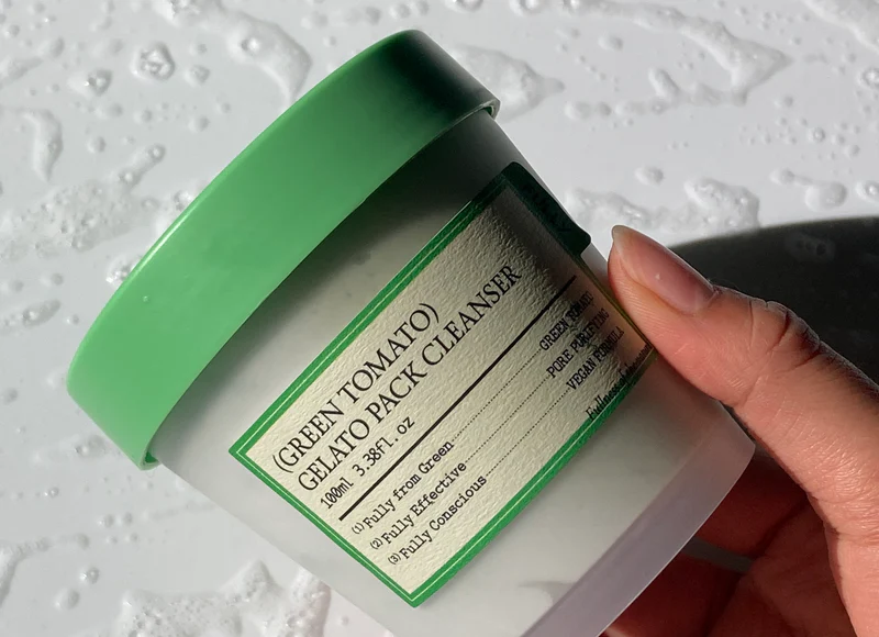 FULLY Green Tomato Gelato Pack Cleanser 100ml - Image 5