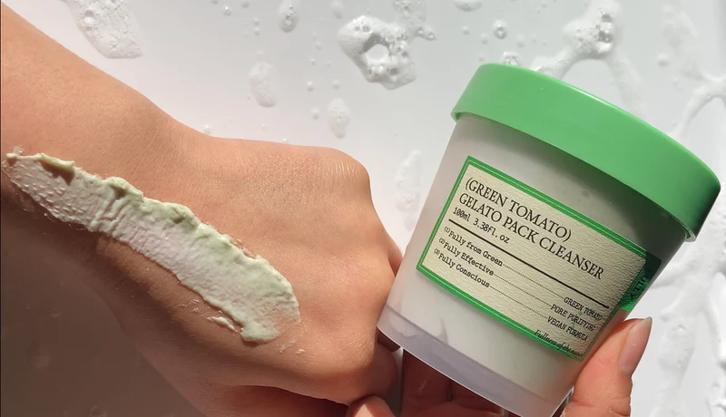 FULLY Green Tomato Gelato Pack Cleanser 100ml - Image 3