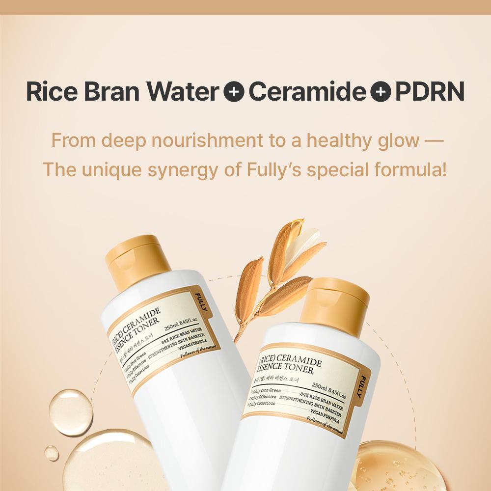 FULLY Rice Ceramide Essence Toner 250ml - Image 3