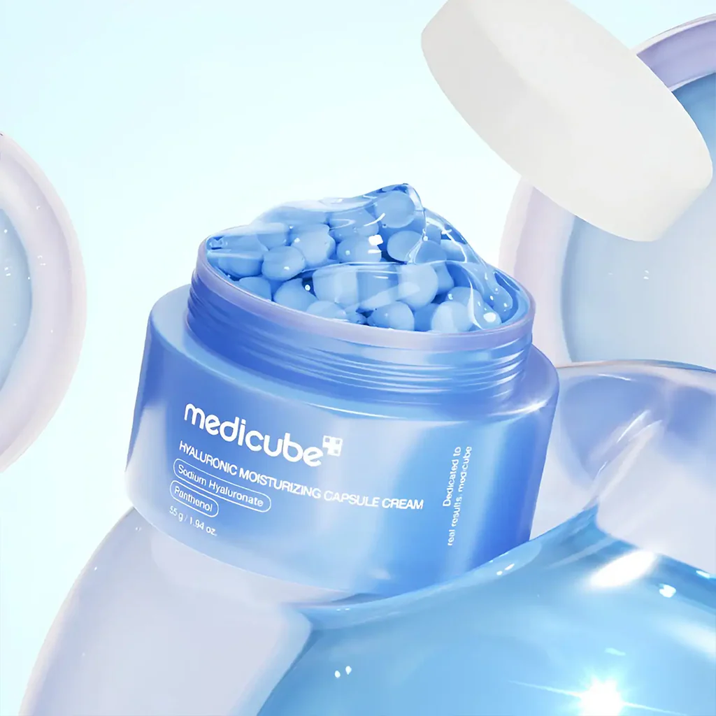 MEDICUBE Hyaluronic Moisturizing Capsule Cream 50g - Image 6