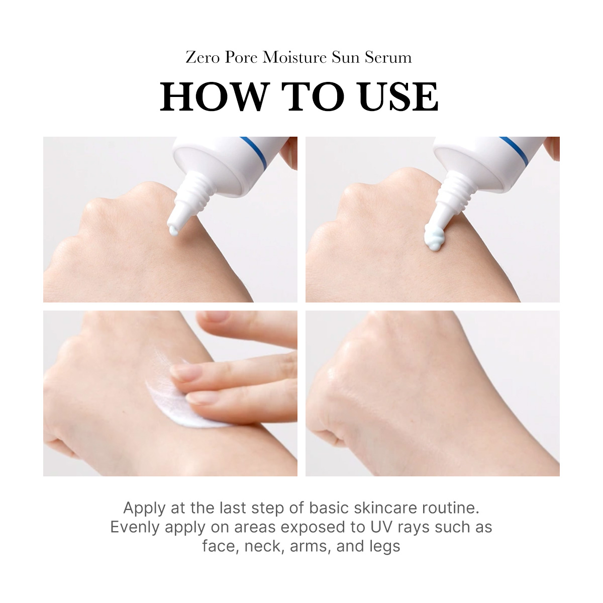 MEDICUBE Zero Pore Moisture Sun Serum Spf50+ PA++++ 50ml - Image 3
