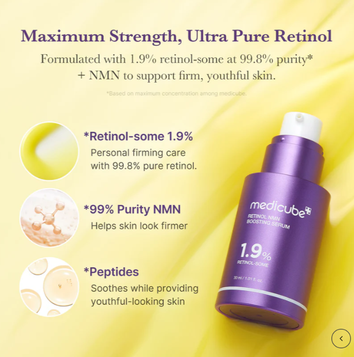 MEDICUBE Retinol NMN Boosting Serum 30ml - Image 5
