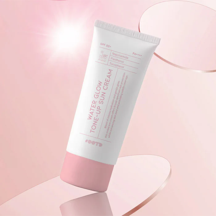 #OOTD Water Glow Tone-Up Sun Cream Spf50+ PA++++ 50ml - Image 4