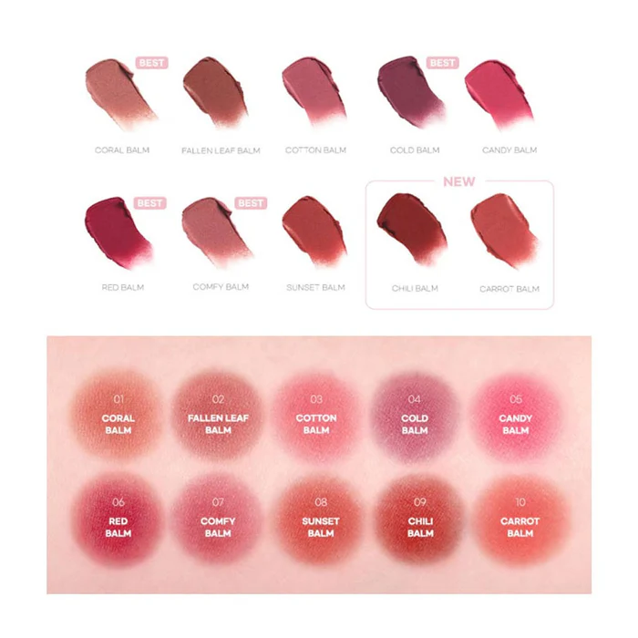 AOU Floofy Matte Balm #02 Fallen Leaf Balm 4.5g - Image 3