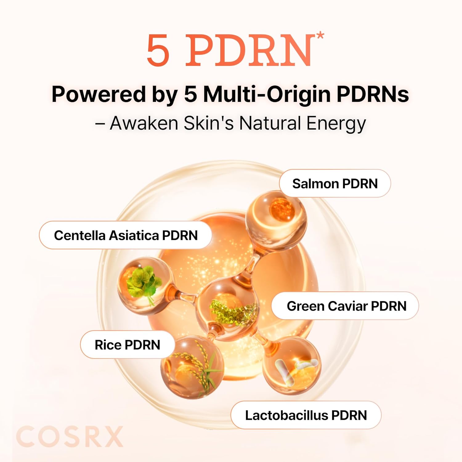 COSRX 5 PDRN Collagen Intense Vitalizing Serum 100ml - Image 5