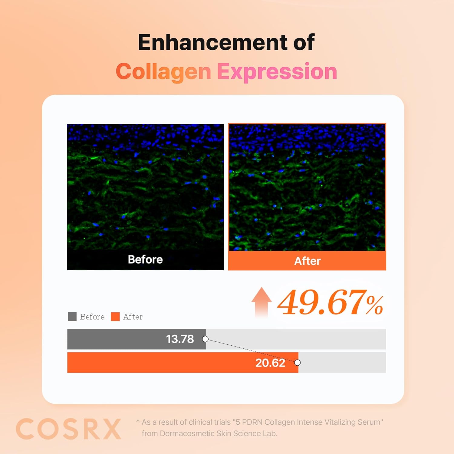 COSRX 5 PDRN Collagen Intense Vitalizing Serum 100ml - Image 6