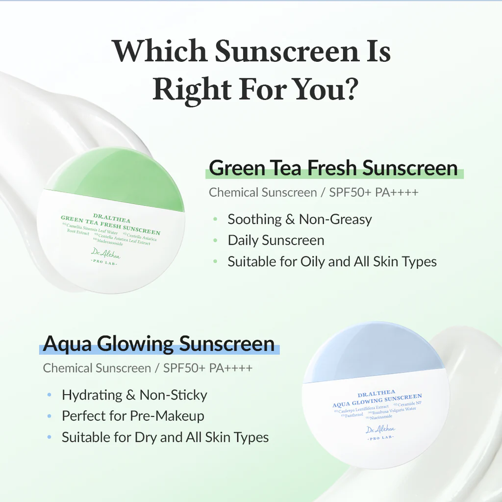 DR.ALTHEA Green Tea Fresh Sunscreen 45ml - Image 6