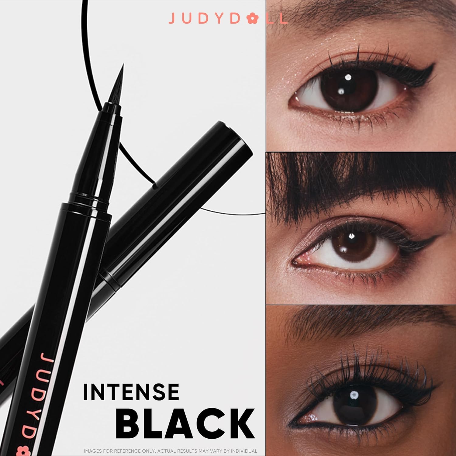 JUDYDOLL Ink Glider Longlasting Liquid Eyeliner #Intense Black 0.5ml - Image 2