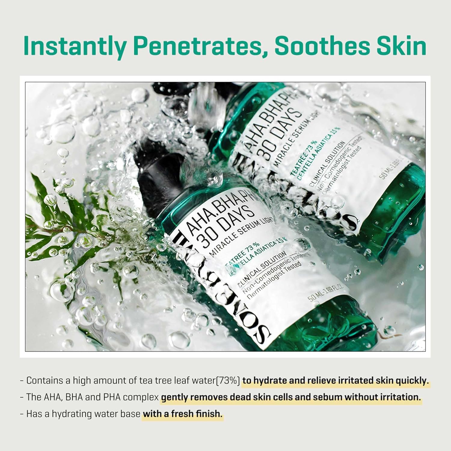 SOME BY MI AHA BHA PHA 30 Days Miracle Serum Light 50ml - Image 4