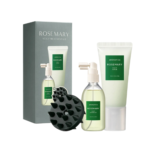 AROMATICA Rosemary Scalp Treatment Kit 3 in 1