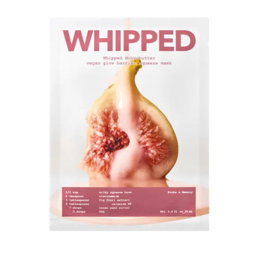 WHIPPED Muhwabutter Vegan Glow Barrier Squeeze Mask [1ea]