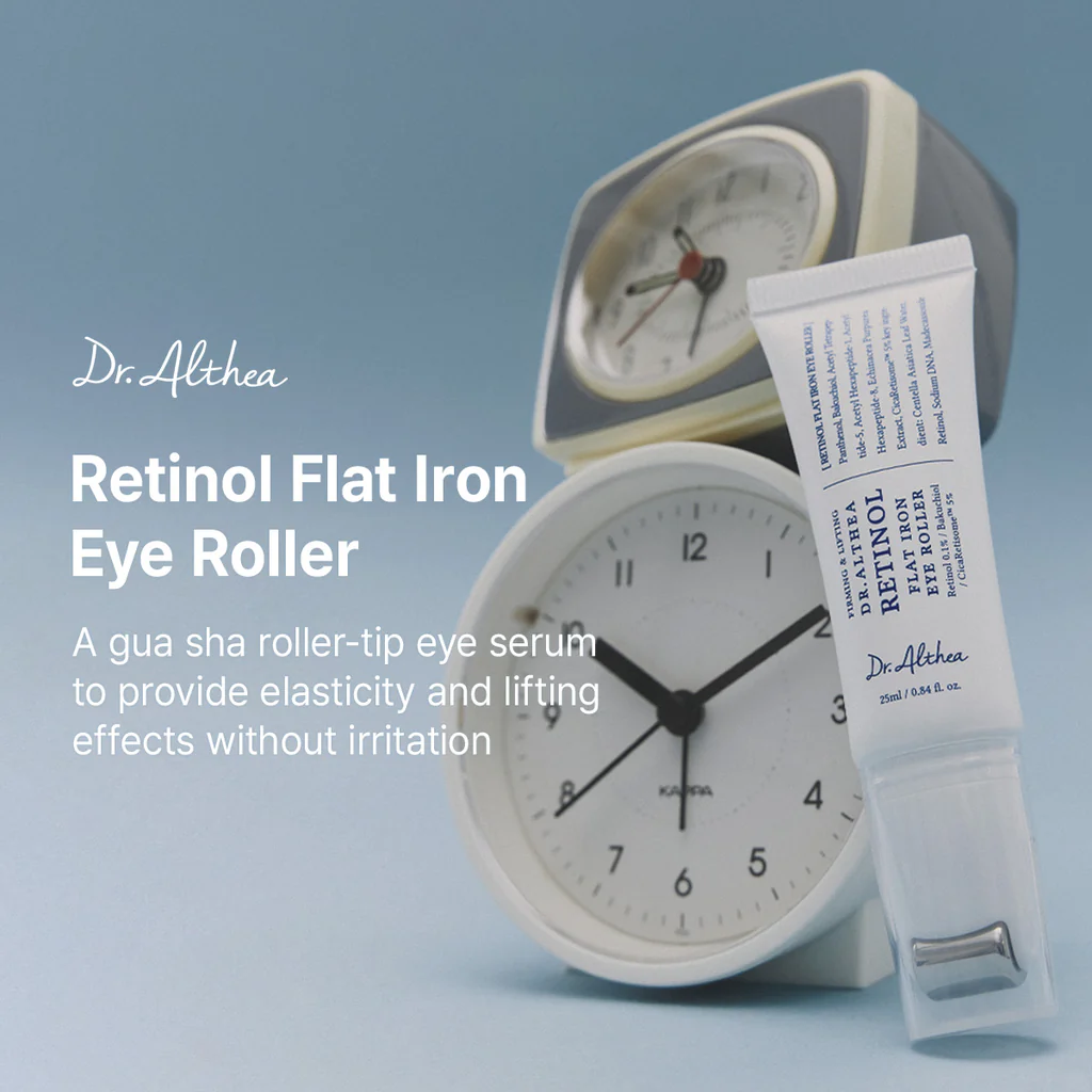 DR.ALTHEA Firming & Lifting Retinol Flat Iron Eye Roller 25ml - Image 2
