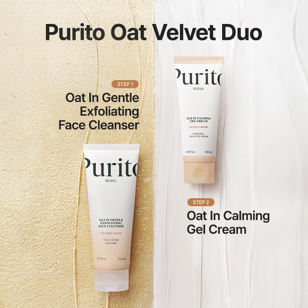 PURITO SEOUL Oat In Gentle Exfoliating Face Cleanser (Scrub Cleanser) 150ml - Image 7