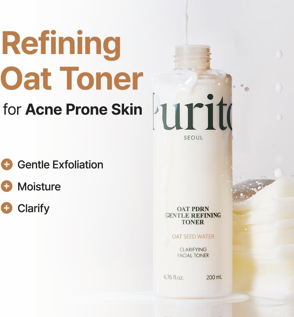 PURITO SEOUL Oat In PDRN Gentle Refining Toner 200ml - Image 3