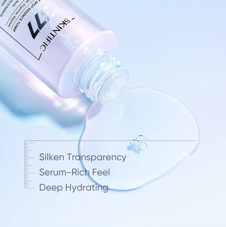 SKINTIFIC 377 Dark Spot Essence Toner 80ml - Image 6