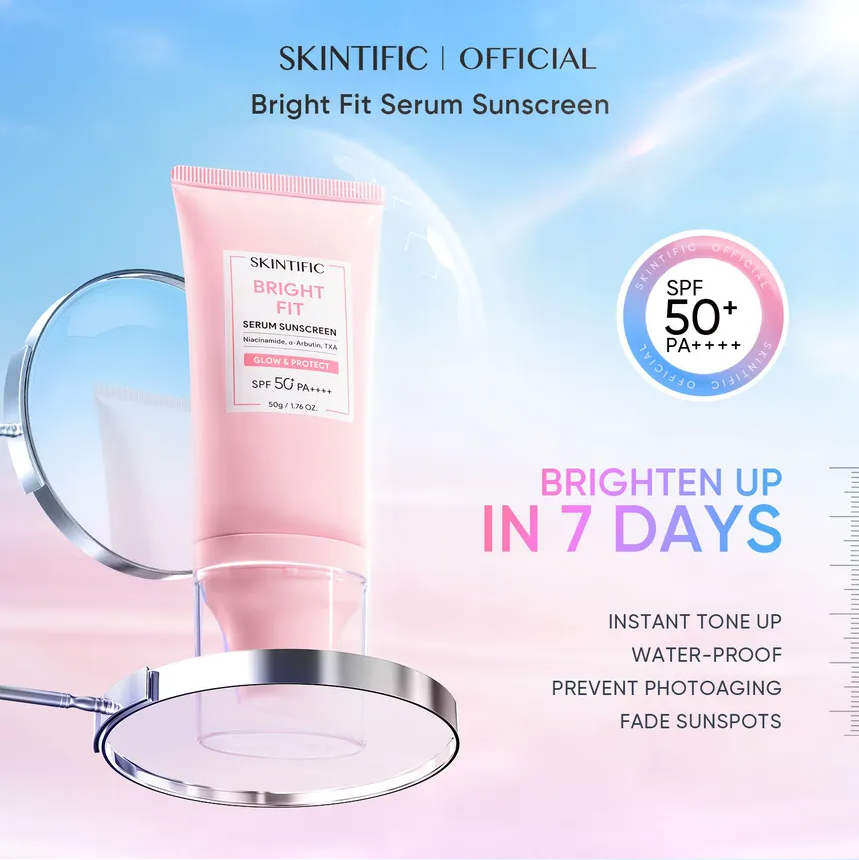SKINTIFIC Bright Fit Serum Sunscreen Spf50+ PA++++ 30g - Image 2