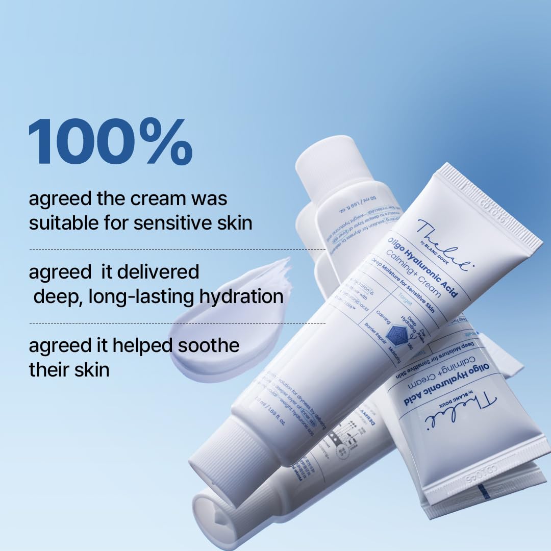 THE LAB BY BLANC DOUX Oligo Hyaluronic Acid Calming + Cream 50ml - Image 4