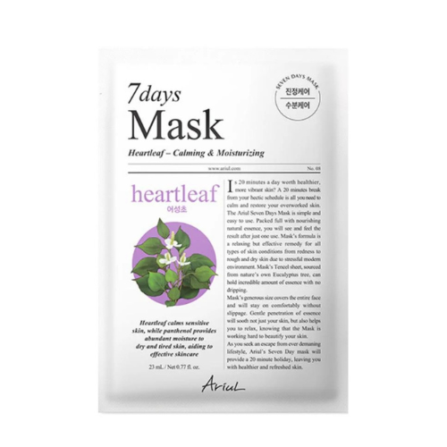 ARIUL 7 Days Mask Heartleaf P 23ml