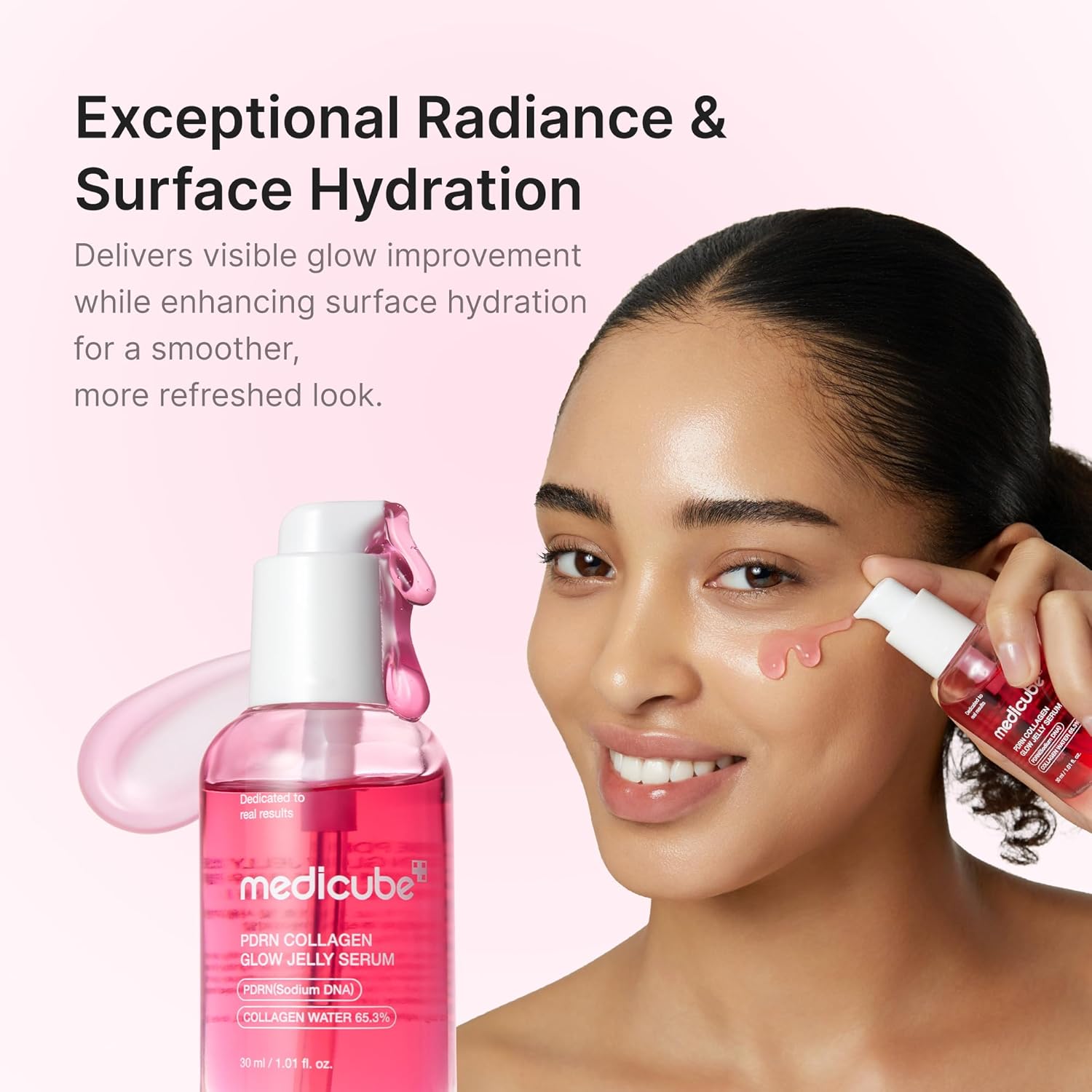 MEDICUBE PDRN Collagen Glow Jelly Serum 30ml - Image 5