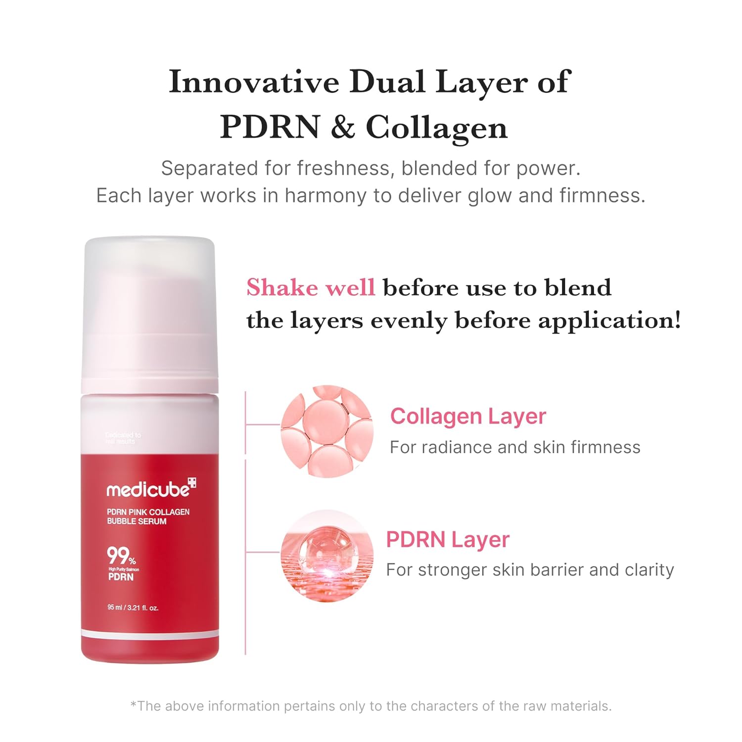 MEDICUBE PDRN Pink Collagen Bubble Serum 95ml - Image 5