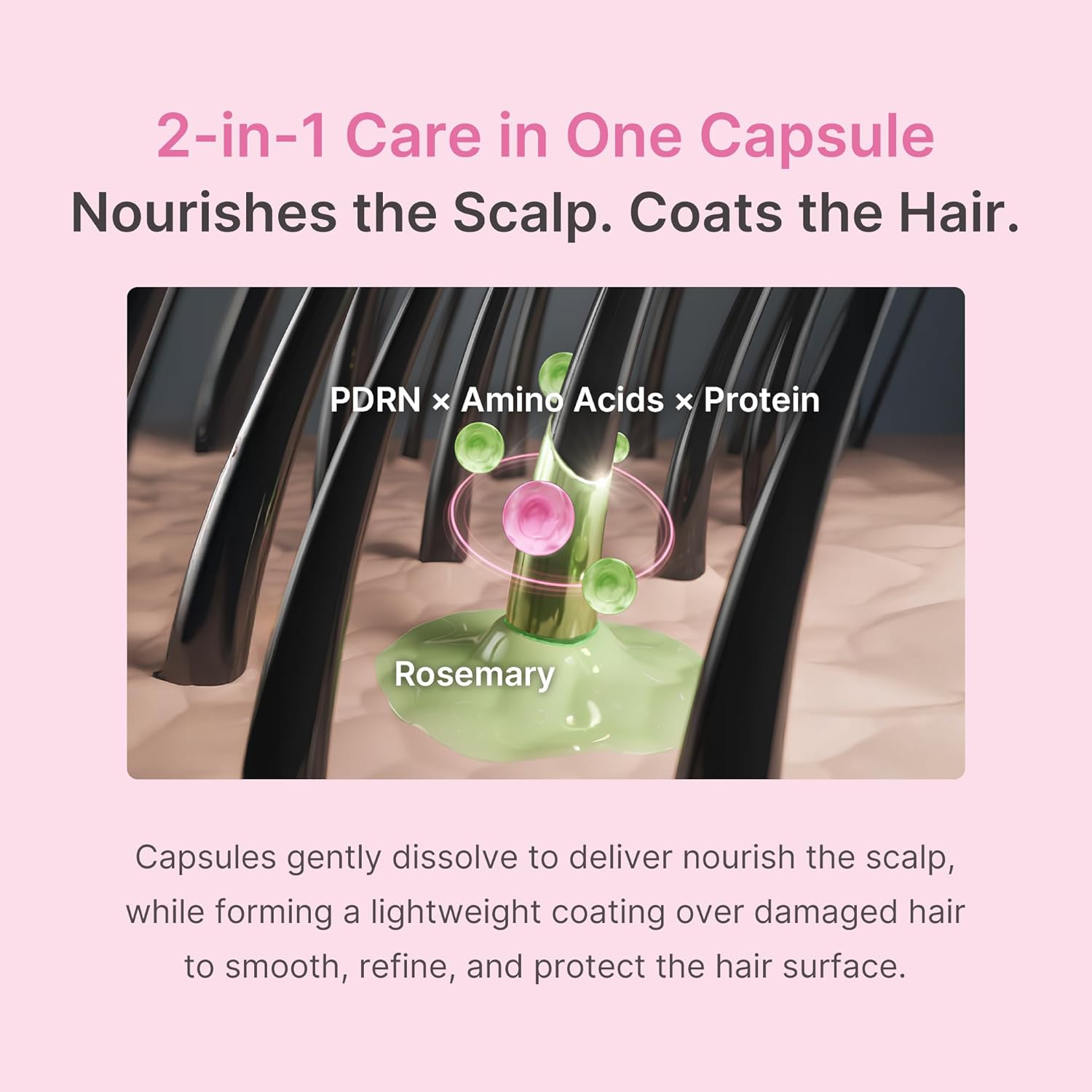 MEDICUBE Rosemary PDRN Hair & Scalp Conditioner 250ml - Image 6
