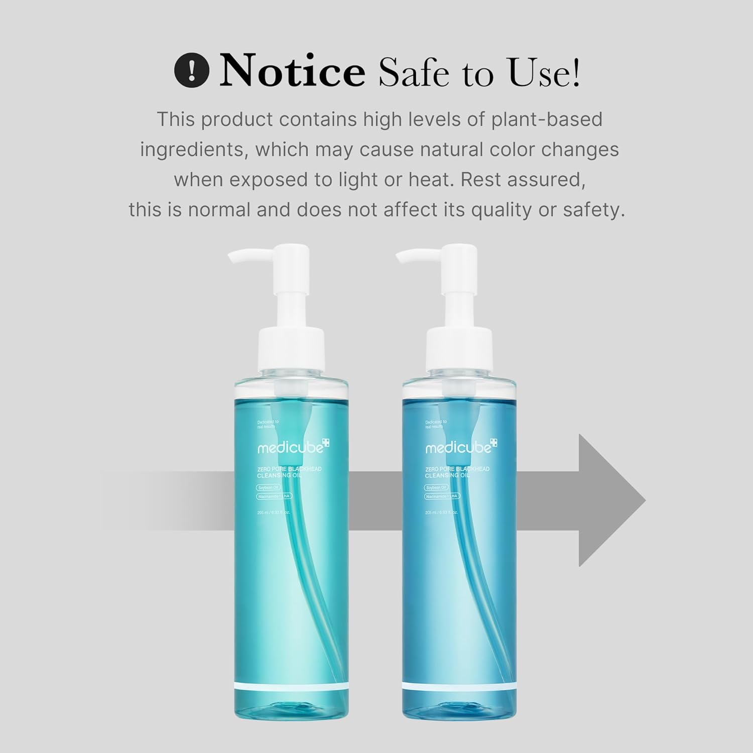 MEDICUBE Zero Pore Blackhead Cleansing Oil 205ml - Image 6