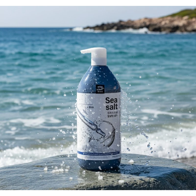 MISE EN SCENE Hair & Scalp Booster Shampoo Sea Salt 800ml - Image 2