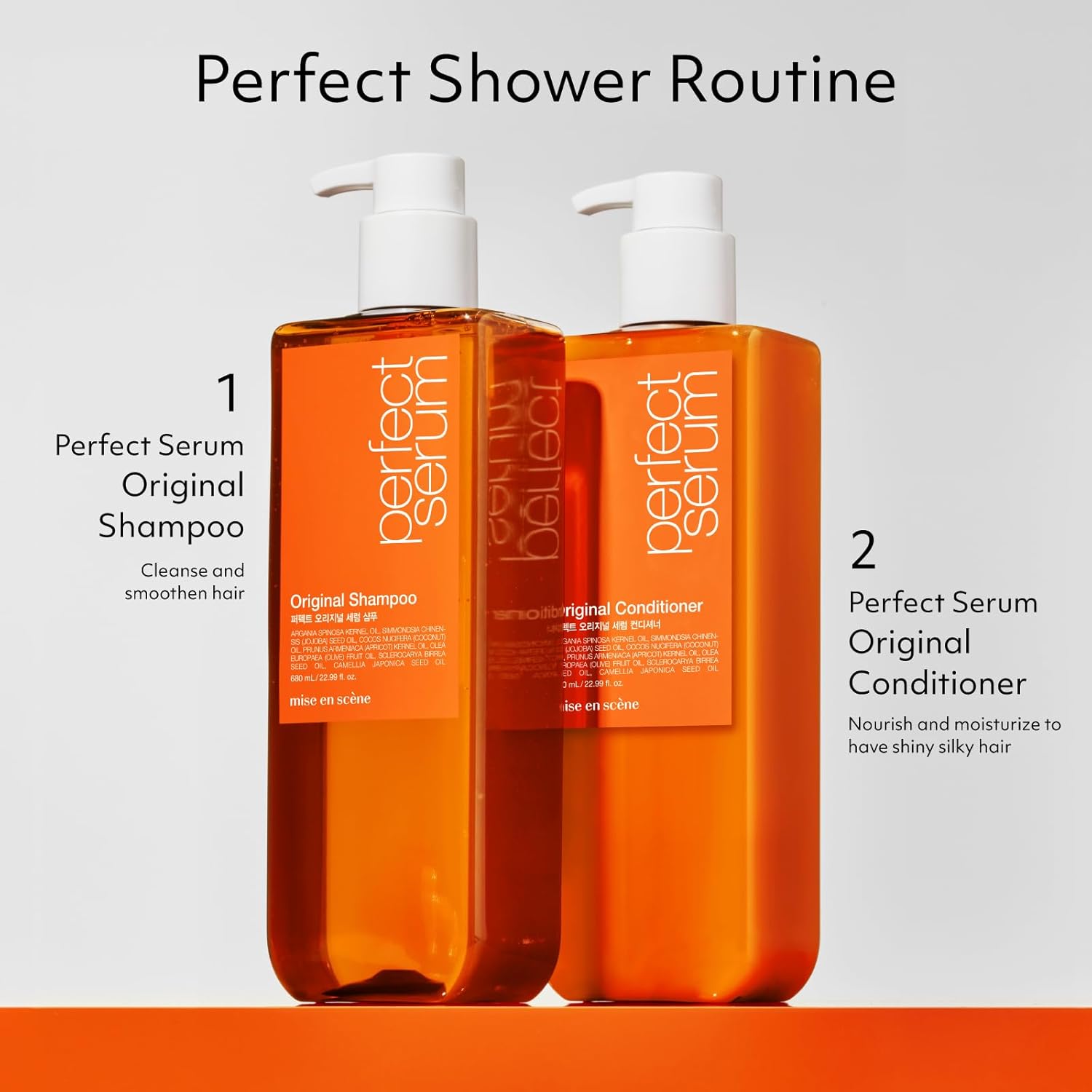 MISE EN SCENE Perfect Original Serum Conditioner 680ml - Image 5
