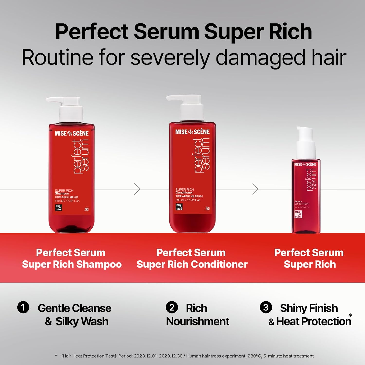MISE EN SCENE Perfect Super Rich Serum Conditioner 680ml - Image 7