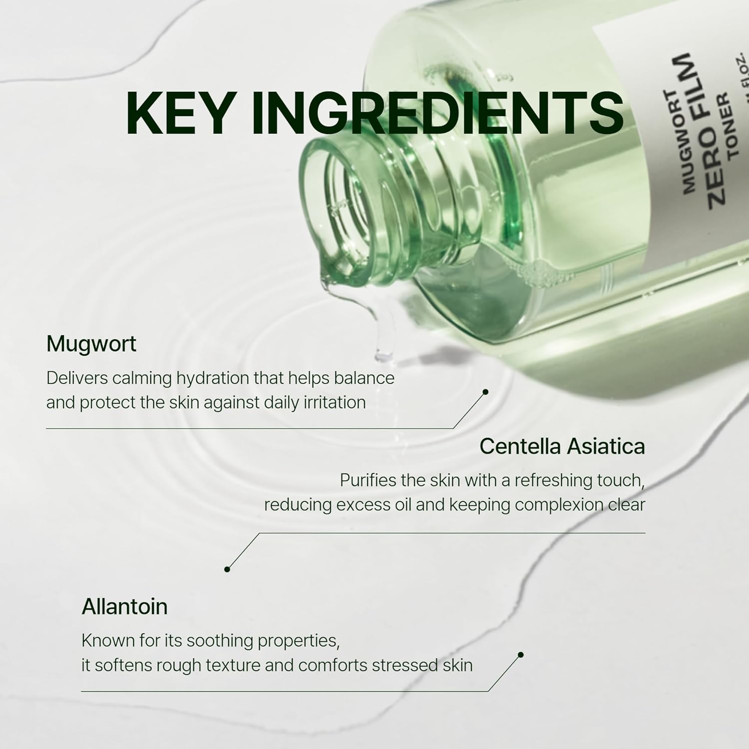 ORIEN Mugwort Zero Film Toner 160ml - Image 5