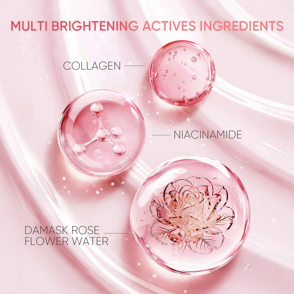 SKINTIFIC Damask Rose Brightening Whipped Cream Cleanser 120ml - Image 2