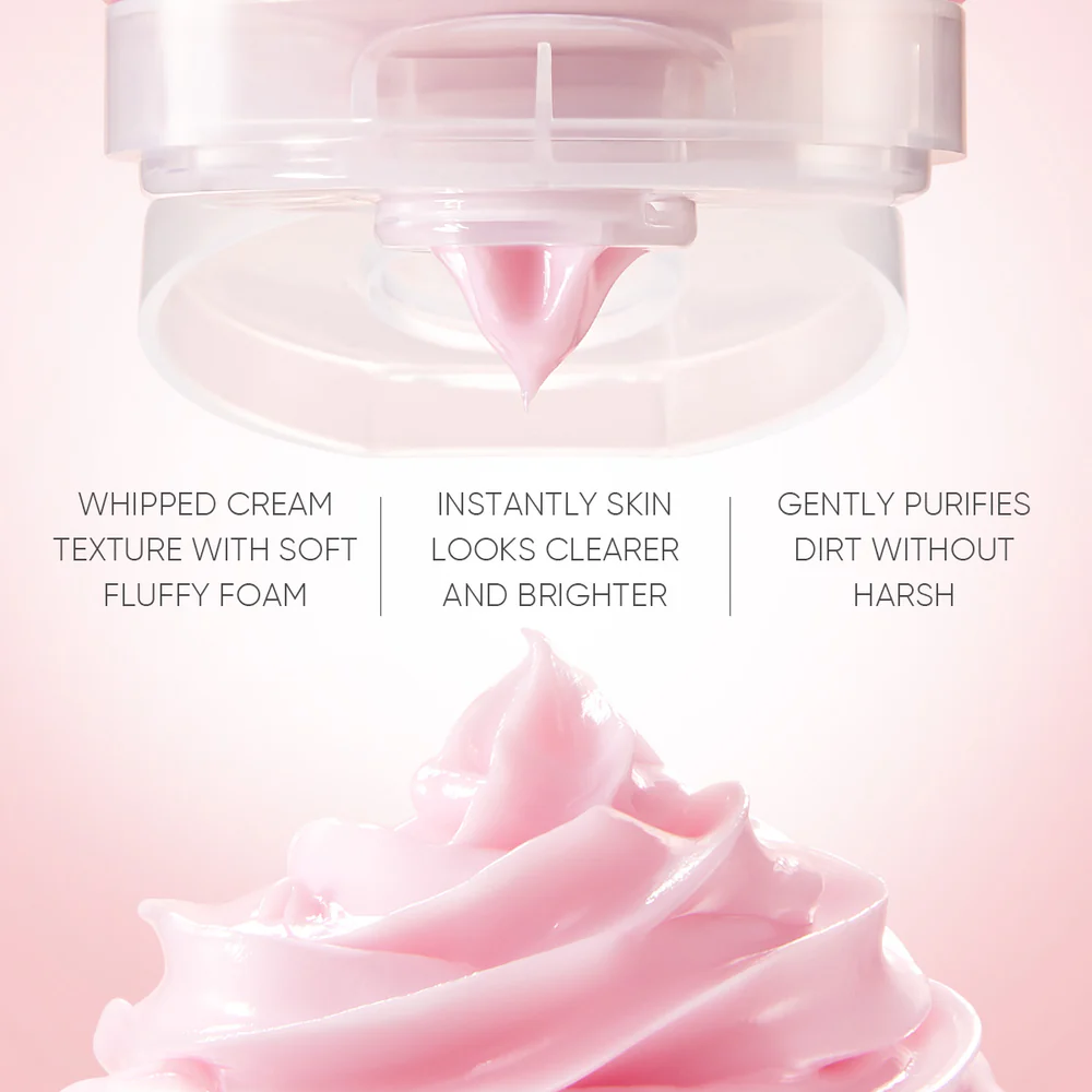 SKINTIFIC Damask Rose Brightening Whipped Cream Cleanser 120ml - Image 5