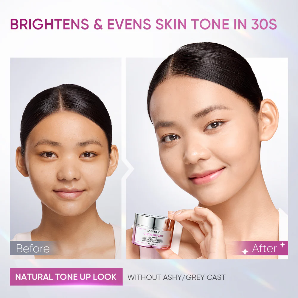 SKINTIFIC Glow Bright Day Cream 30g - Image 2
