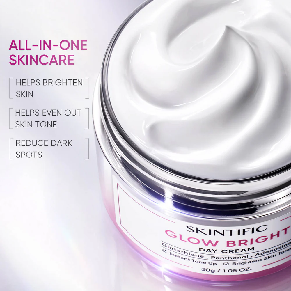 SKINTIFIC Glow Bright Day Cream 30g - Image 4