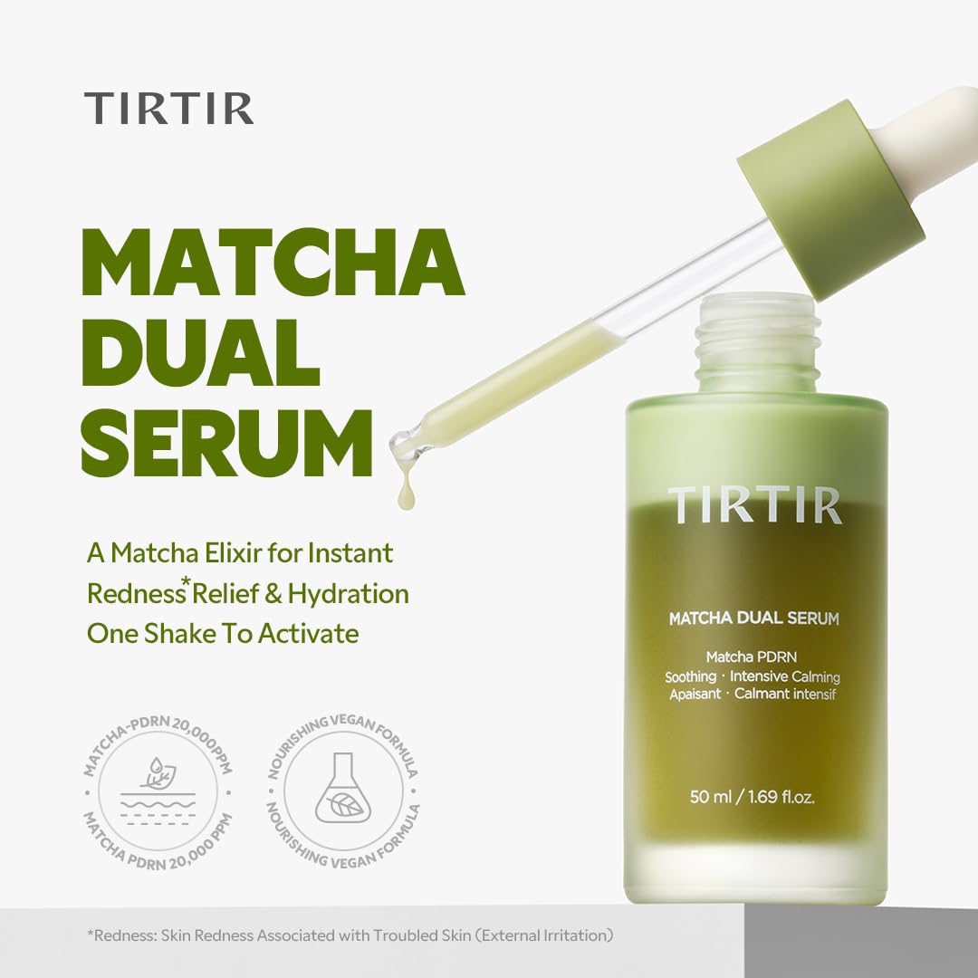 TIRTIR Matcha Dual Serum 50ml - Image 3