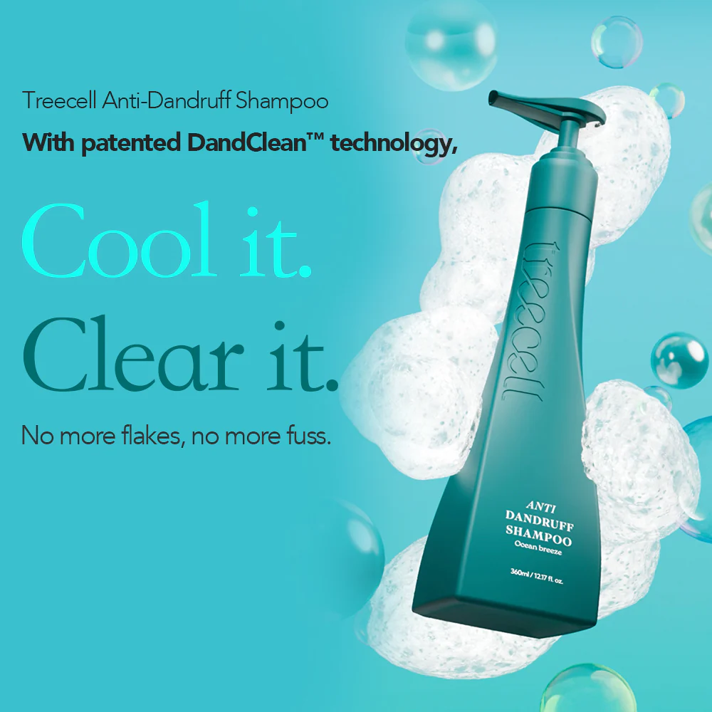 TREECELL Anti-Dandruff Shampoo Ocean Breeze 360ml - Image 2