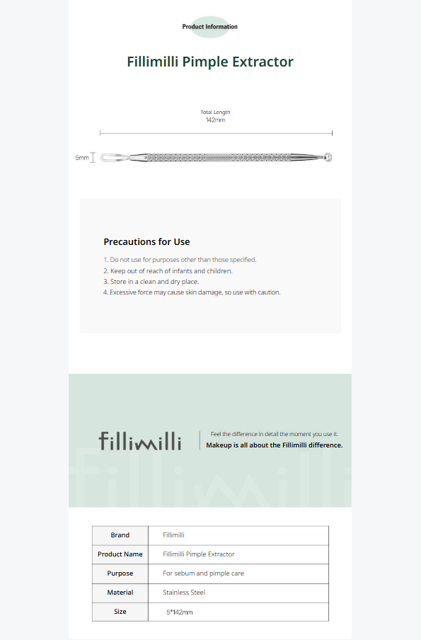 FILLIMILLI Pimple Extractor - Image 7