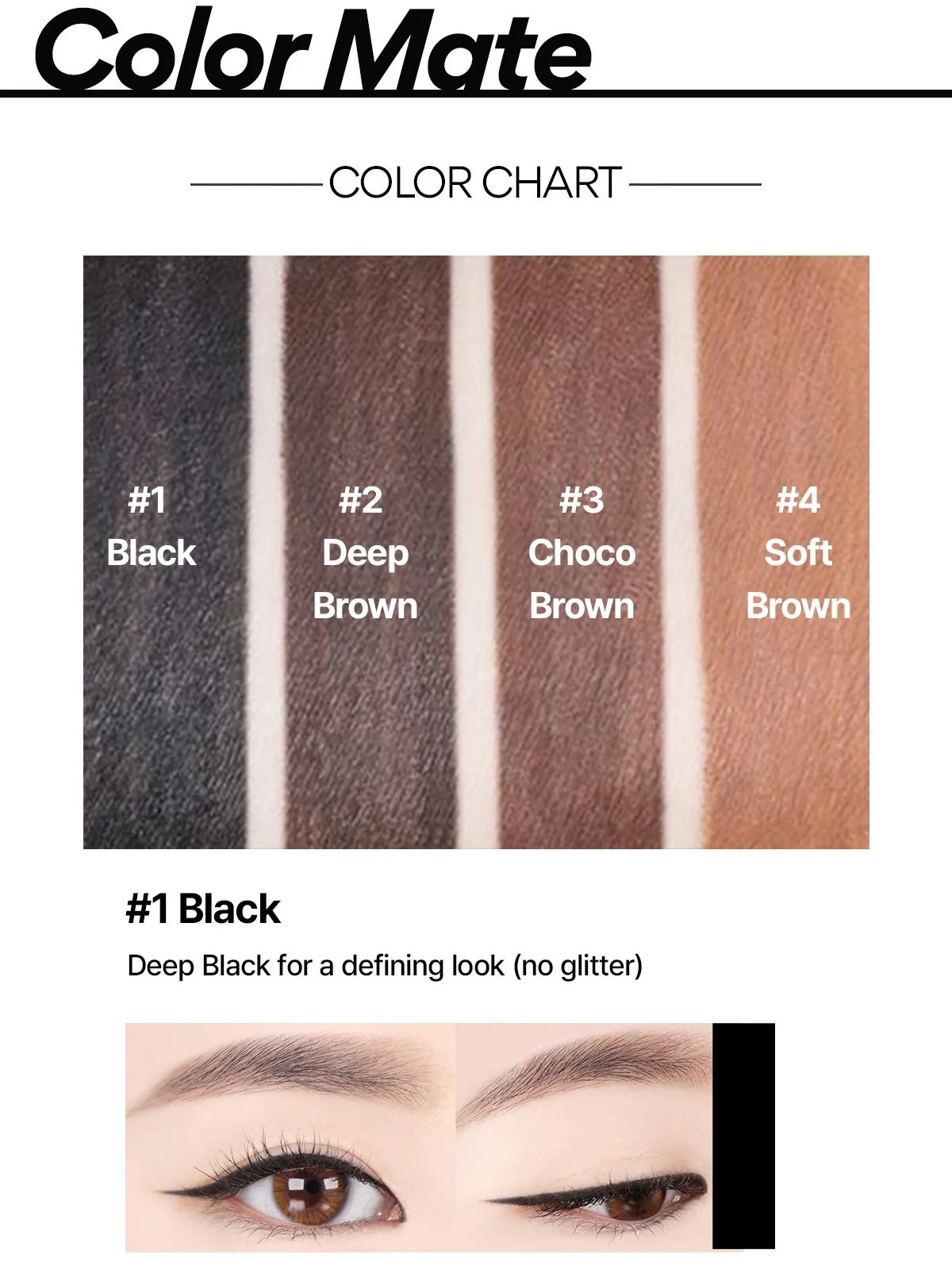 INNISFREE Simple Label Waterproof Pencil Liner #01 Black - Image 6