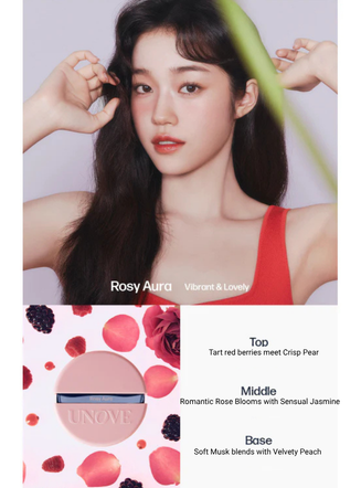 UNOVE Hair Perfume Mist #Rosy Aura 20ml - Image 8